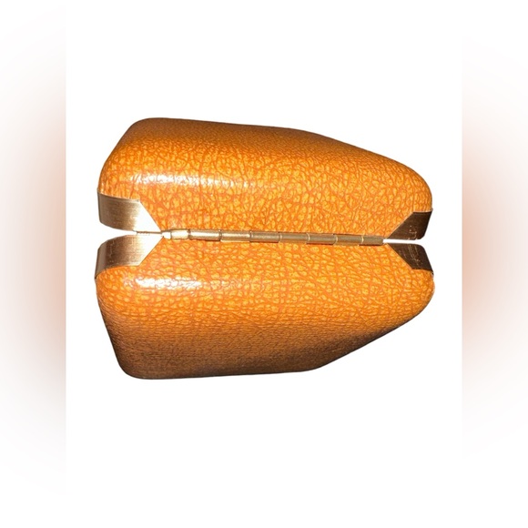 MCM Travel Alarm Clock INGRAHAM LUMINOUS-Wind up flip open case-Vintage works - Picture 4 of 7